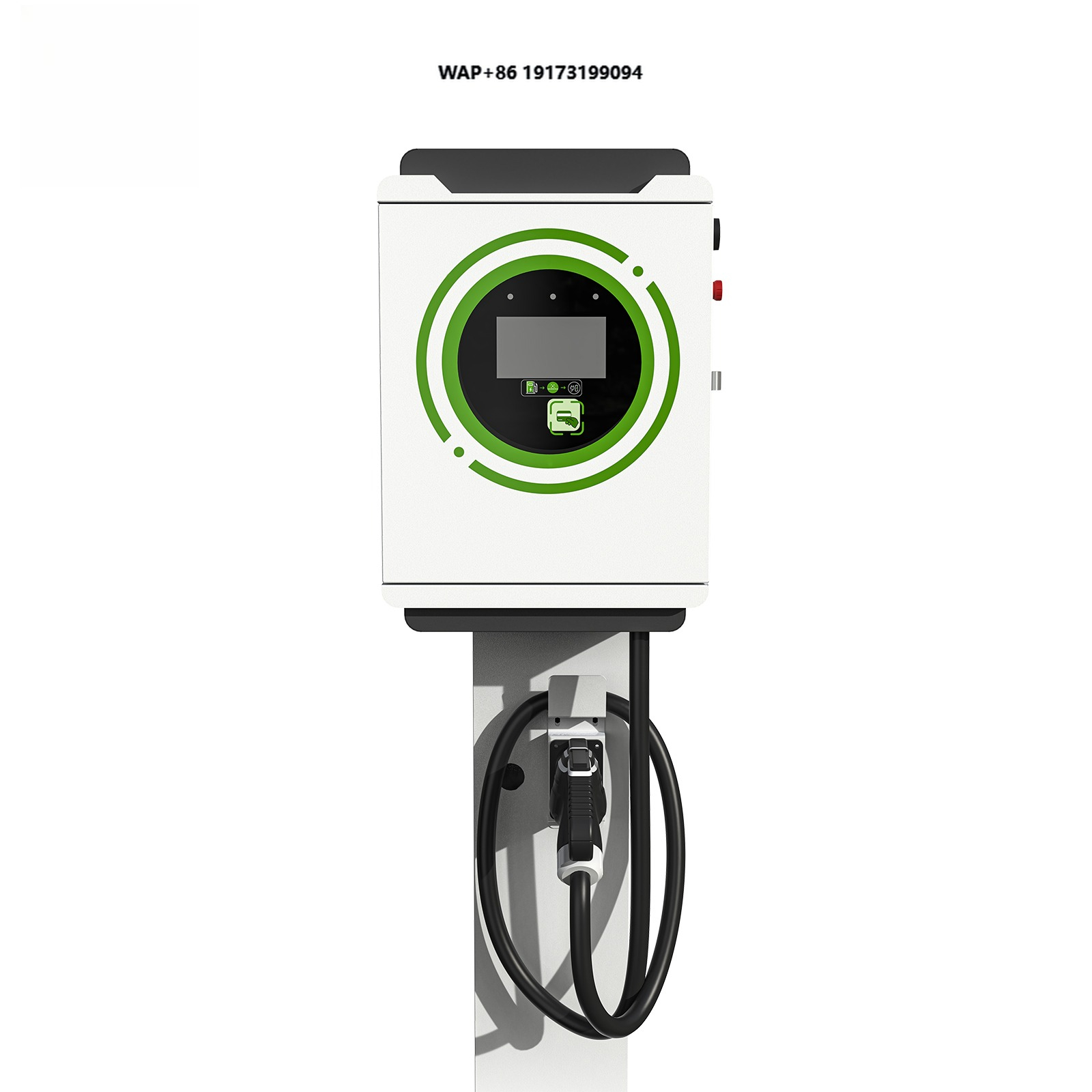 Dc Fast Charger 30Kw Wallbox Commercial - 20KW/30KW/40KW DC Schnell-EV-Ladegerät Wallbox mit 5M