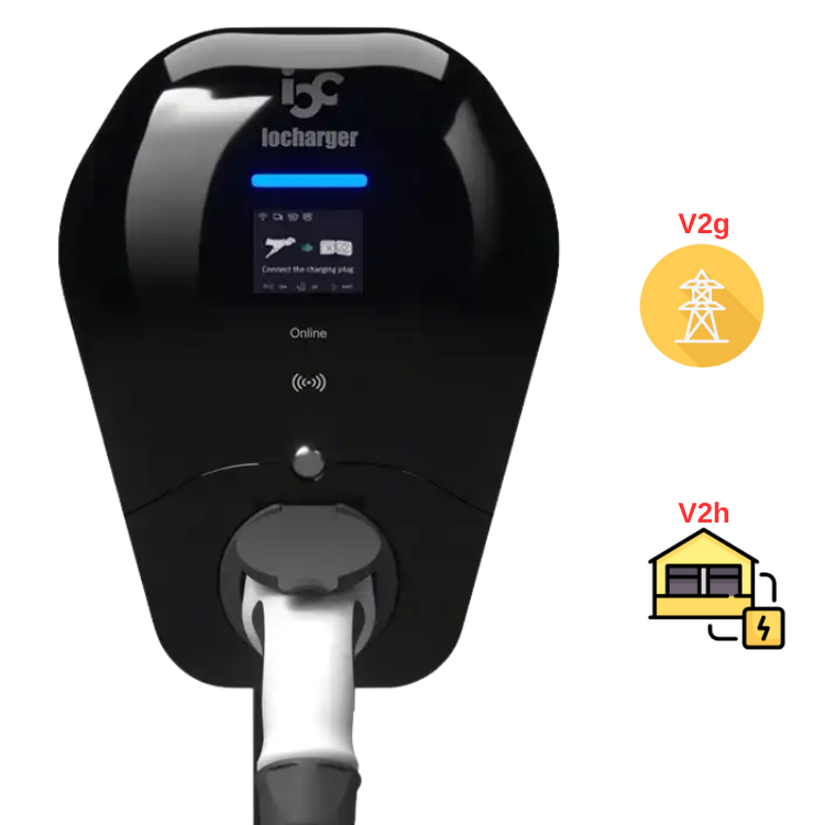 OCPP 2.0.1 ISO15118 Plug and C – V2H Bidirectional Ev Charger 7Kw Bewertung und Preis
