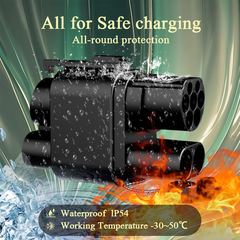 Kolanky 250 kW DC+AC von CCS2  – Ccs2 To Ccs1 Fast Charge Adapter 250Kw Bewertung und Preis