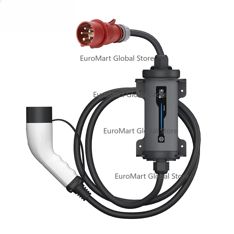 Typ 2 auf Rote CEE-Stecker Ele – Portable Ev Charger 32A Type 2 Cee Plug Bewertung und Preis