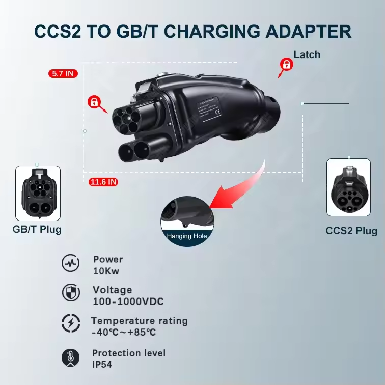 DC CCS2 zu GBT Adapter Combo 2 – Gb/T To Ccs2 200A Fast Charging Adapter Bewertung und Preis