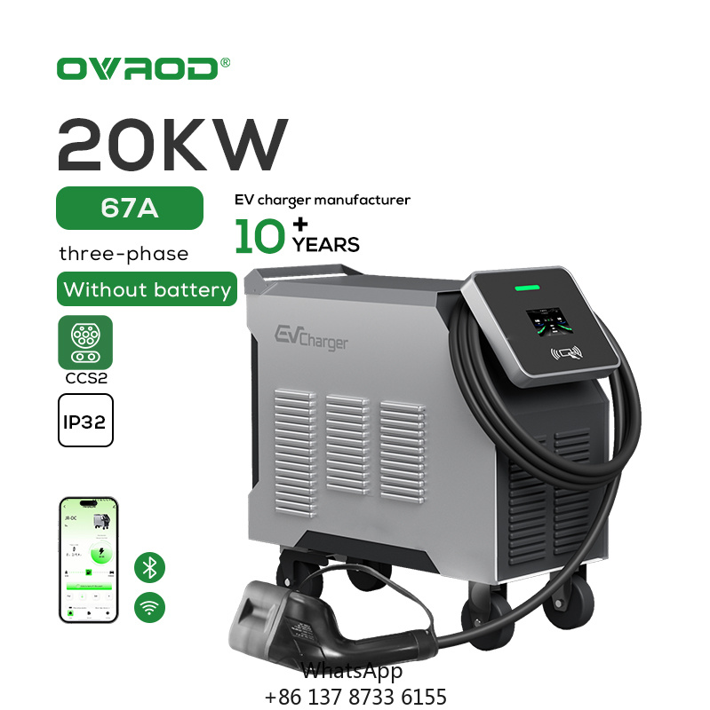 Ovrod Neues Produkt Tragbare B – Portable Dc Fast Charger 20Kw Ccs2 Bewertung und Preis