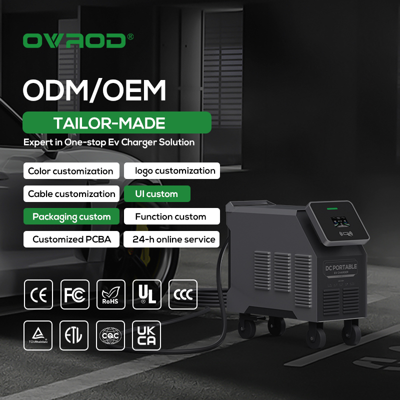 Ovrod Neues Produkt Tragbare B – Portable Dc Fast Charger 20Kw Ccs2 Bewertung und Preis