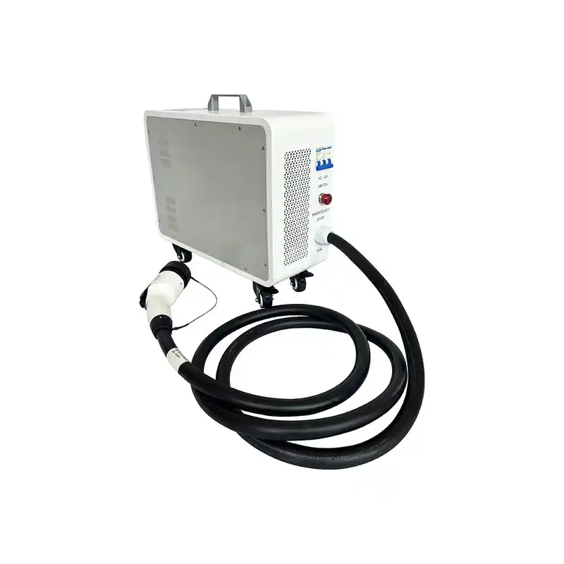 Mobiles EV-Ladegerät Einzelnes – Portable Dc Fast Charger 20Kw Ccs2 Bewertung und Preis
