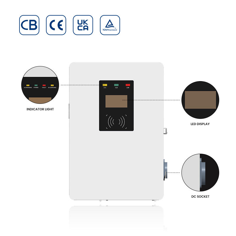Khons 30KW Wallbox EV-Ladegerä – Dc Fast Charger 30Kw Wallbox Commercial Bewertung und Preis