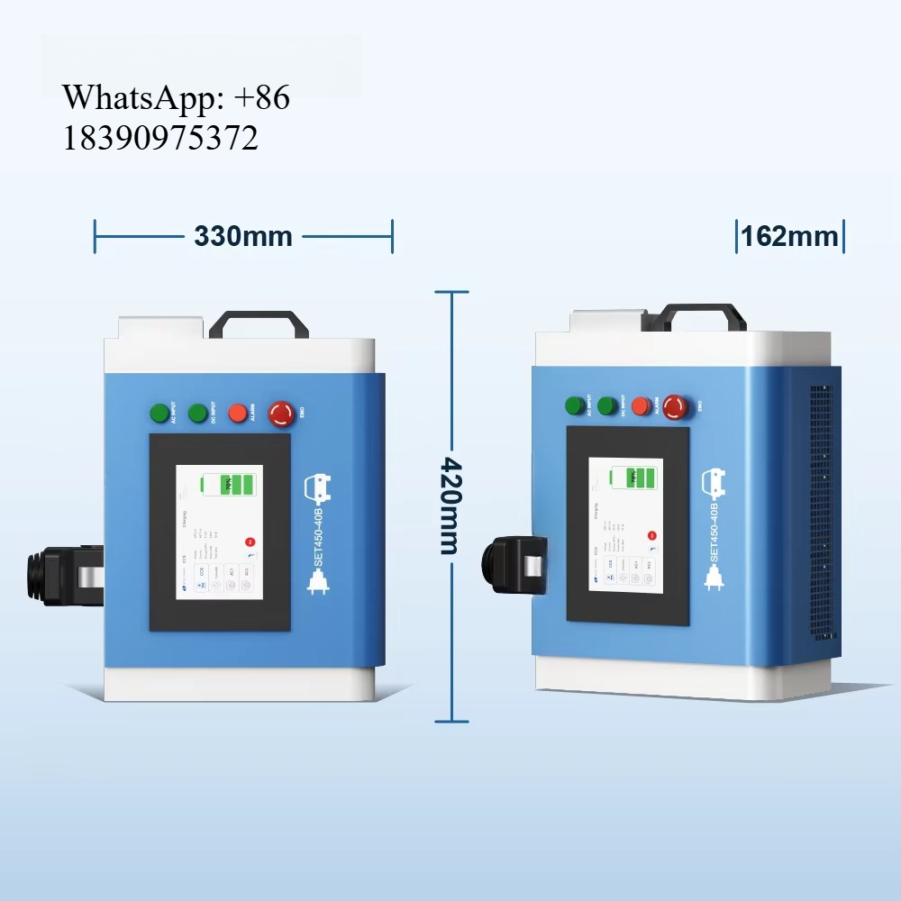 OEM 20kW Level 3 Tragbares DC- – Portable Dc Fast Charger 20Kw Ccs2 Bewertung und Preis